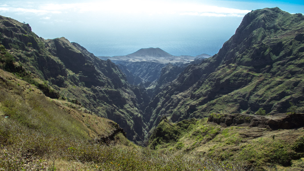 Pico da Cruz: veduta verso Sao Vicente