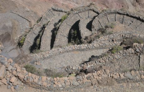 SANTO ANTAO – BORDEIRA DE NORTE Un tratto del sentiero nel trekking della Bordeira de Norte