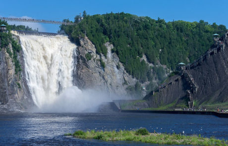 trekking-Canada-Quebec-2018 trekking-Canada-Quebec-cascata