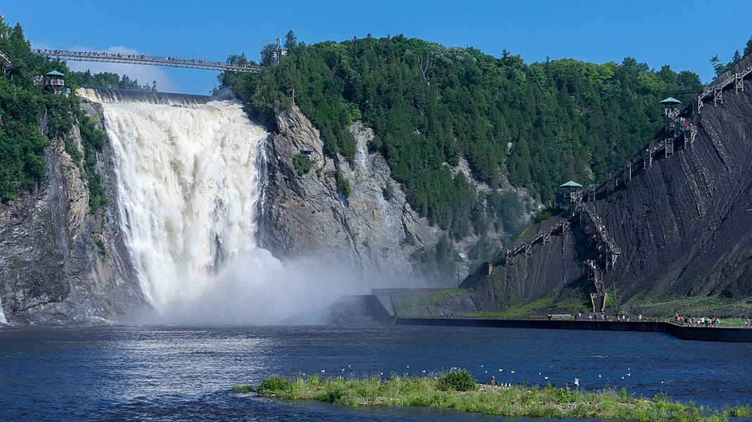 trekking-Canada-Quebec-2018 trekking-Canada-Quebec-cascata