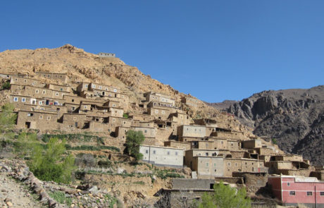 Marocco-trekking-Siroua-villaggio-0694 Villaggio dell'alto Atlante
