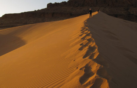 Marocco-trekking-Siroua-Deserto-Draa-1176 Le dune di Chendibi, nella valle della Draa