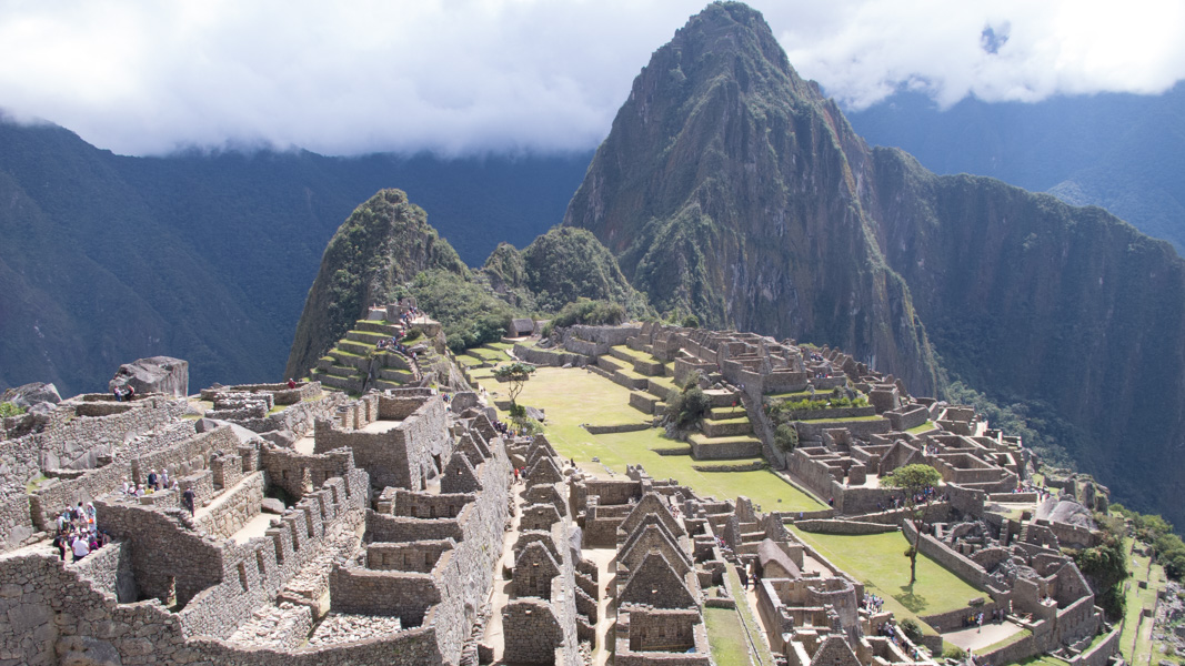 Vista di Machu Picchu, Perù